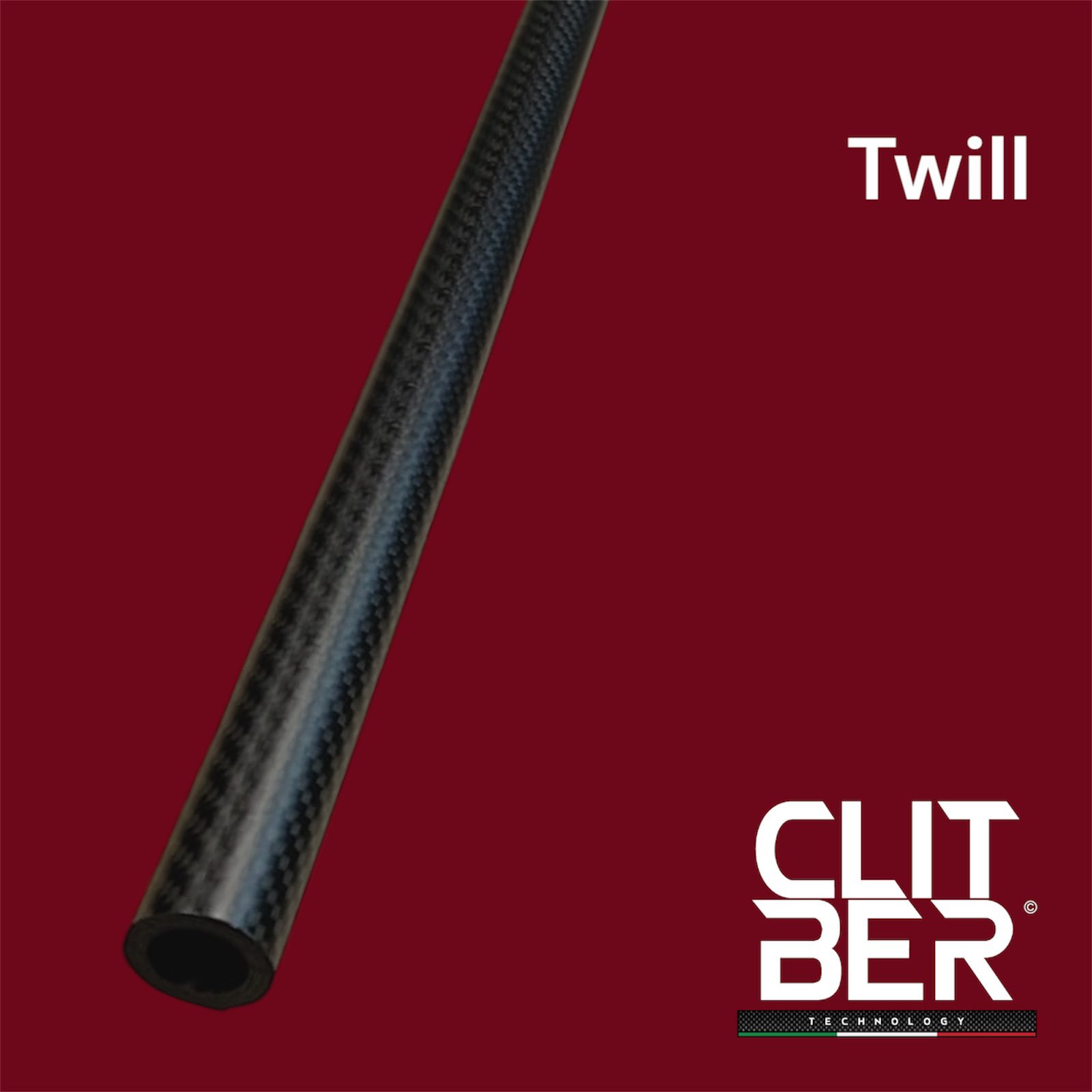 Manico pagaia rafting pz2 con innesto interno sistema push-pin, lunghezza totale 2200mm
